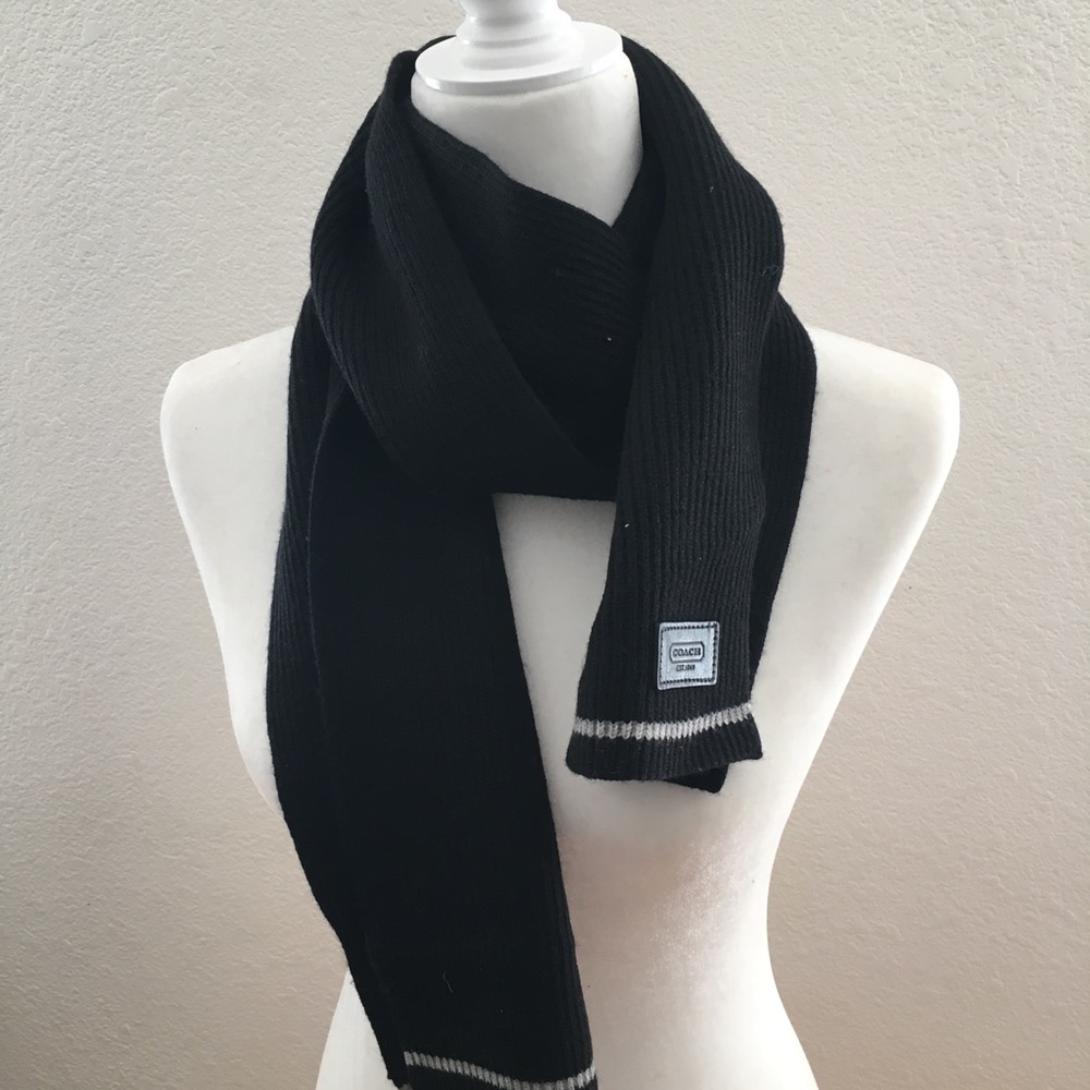 Coach Knit Scarf